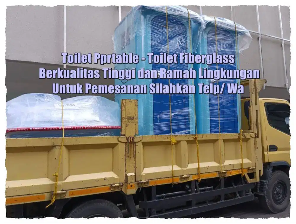 Toilet Proyek/Toilet Portable/Toilet Event/kuat dan kokoh / Toilet Reg