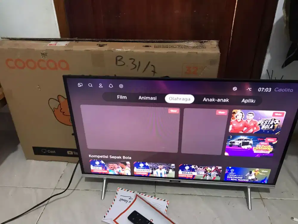 Smart TV cooca 32 inc nominus lengkap