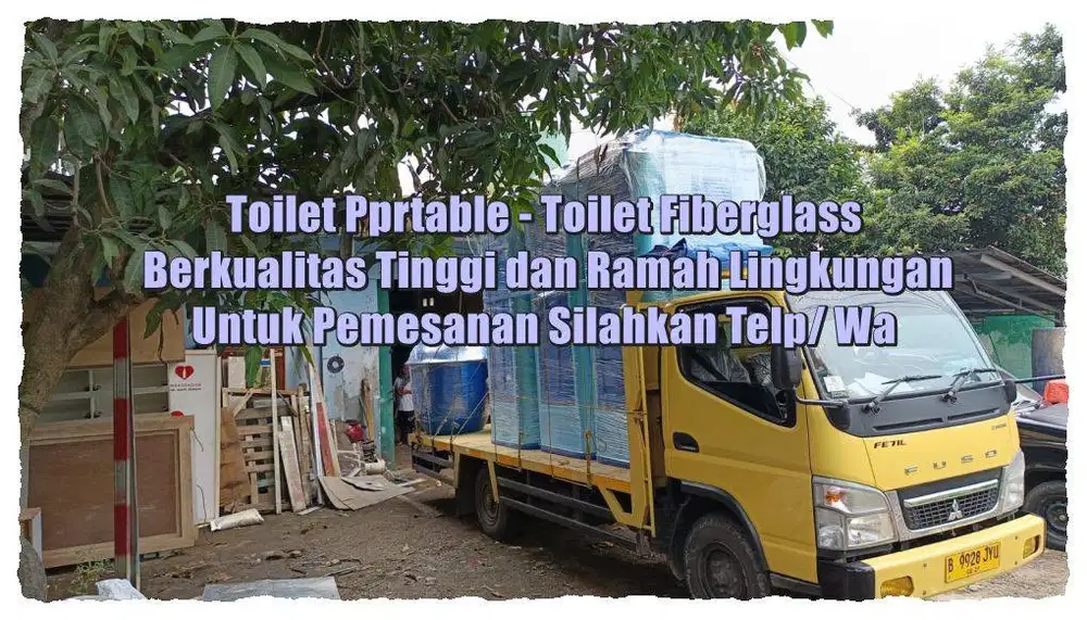Toilet Proyek/Toilet Portable/Toilet Event/kuat dan kokoh / Toilet Reg