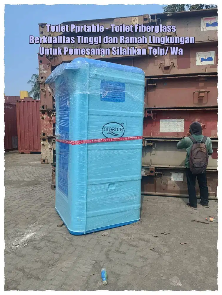 Toilet Fiberglass, Toilet Premium, Toilet Portable, Anti Penuh dan Sia