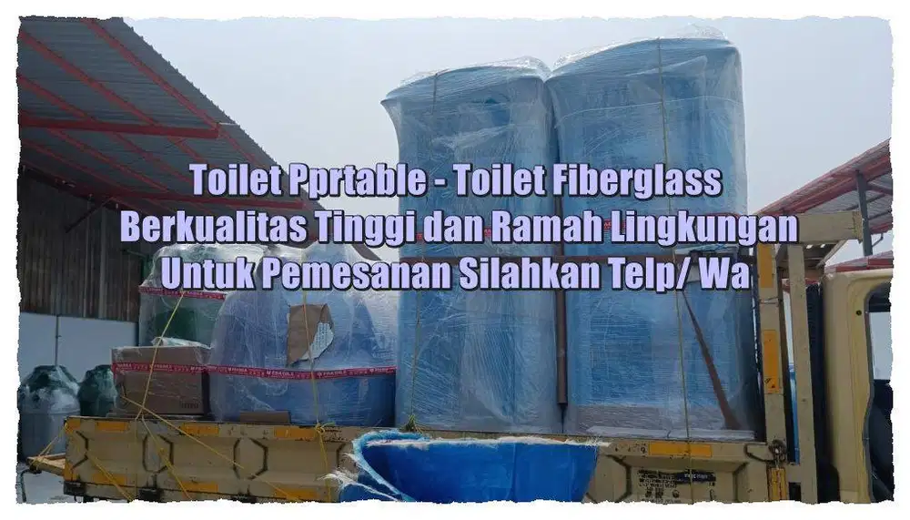 Harga Pabrik!! Toilet Fiberglass, Toilet Umum, Toilet Portable , Anti