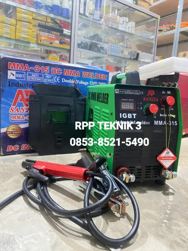 Mesin las new MMA 315A Merk AP Sanjia