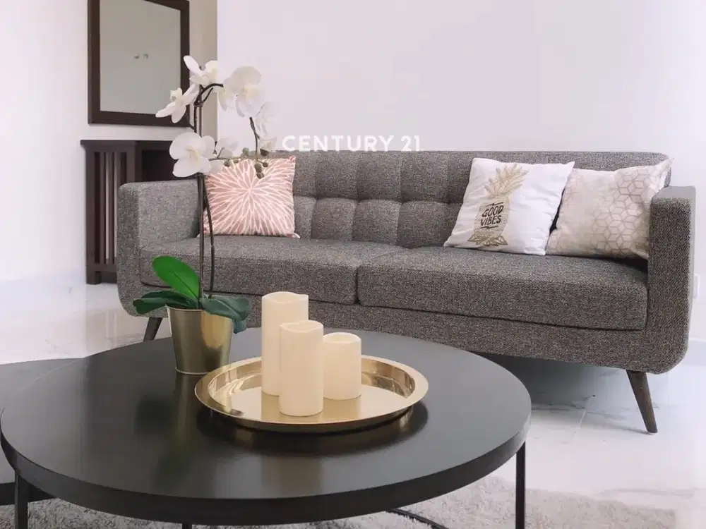 Rumah Full Furnished Bergaya Modern Di Cluster Semayang JGC