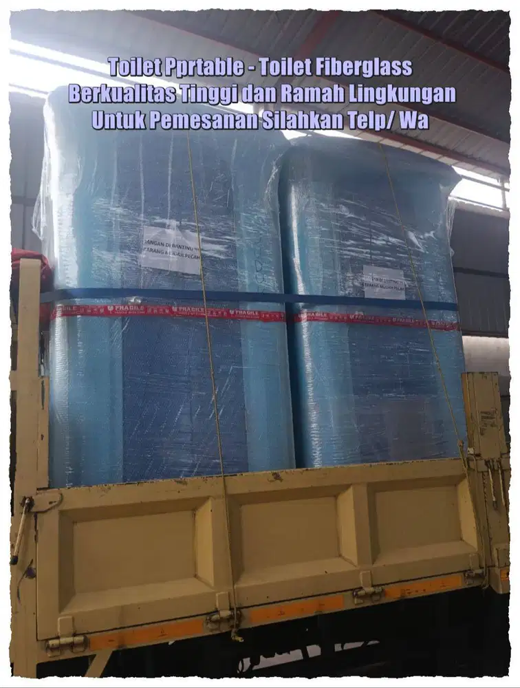 Harga Pabrik!! Toilet Fiberglass, Toilet Umum, Toilet Portable , Anti
