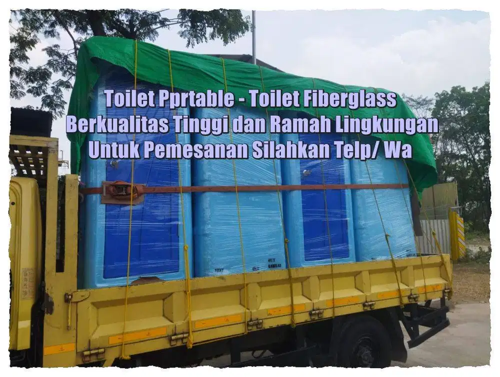 Toilet Fiberglass, Toilet Umum, Toilet Portable, Toilet Premium, Anti