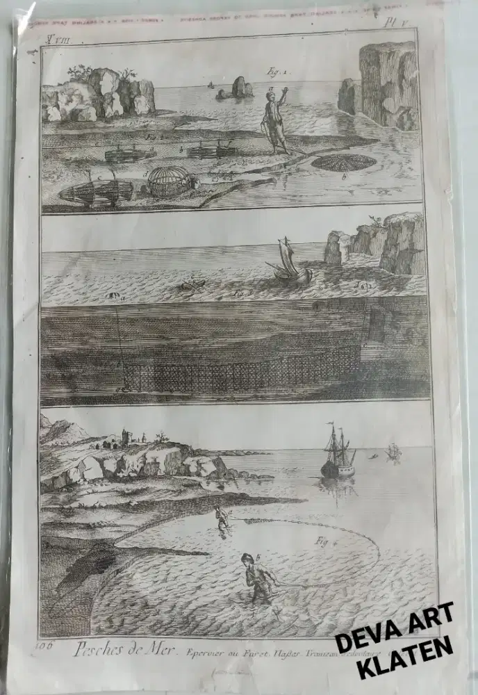 Selembar lytography kuno