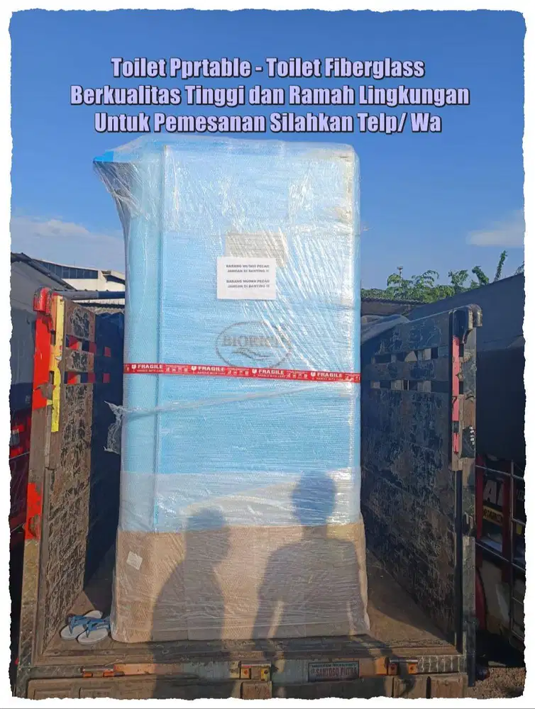 Toilet Portable Jongkok- Toilet Outdoor- WC Portable- Praktis Mudah Di