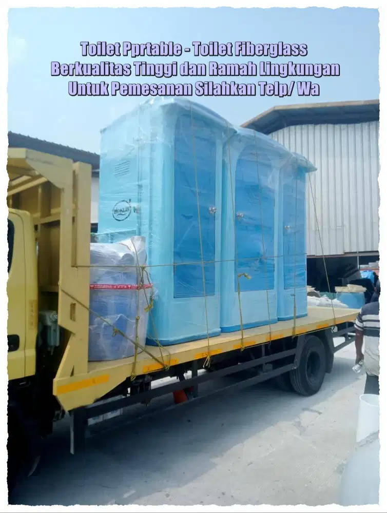 Toilet Portable / Toilet Outdoor/ WC Portable/Toilet Proyek/ Praktis M