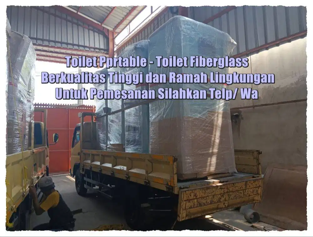 Toilet Fiberglass, Toilet Umum, Toilet Portable, Toilet Premium, Anti