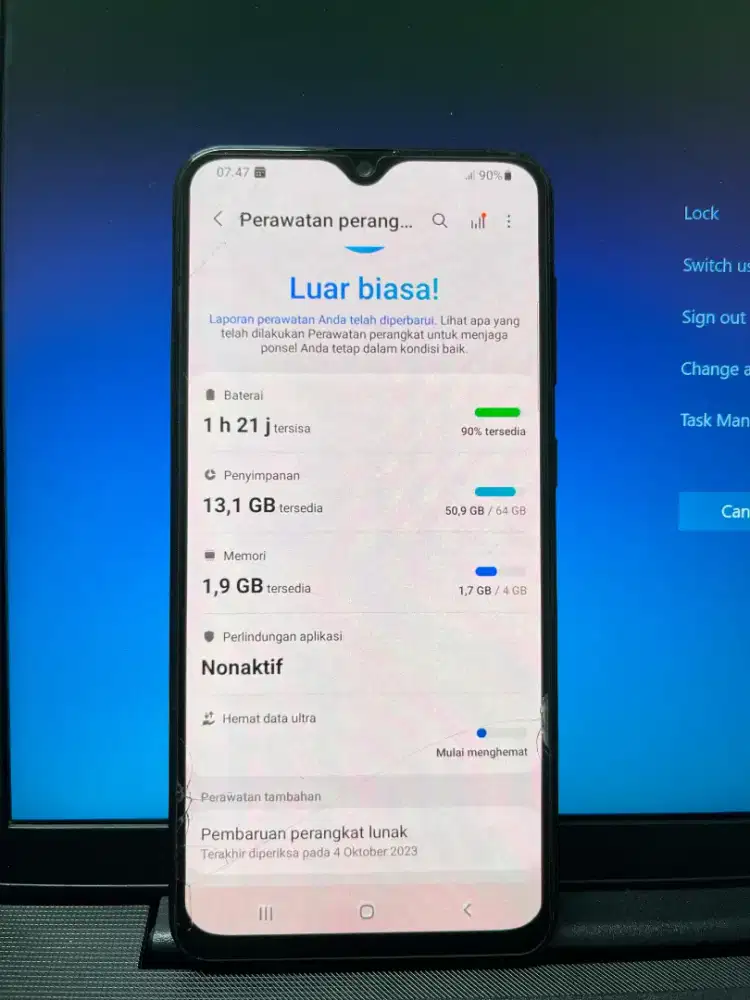 Samsung A30S second 4/64GB NFC