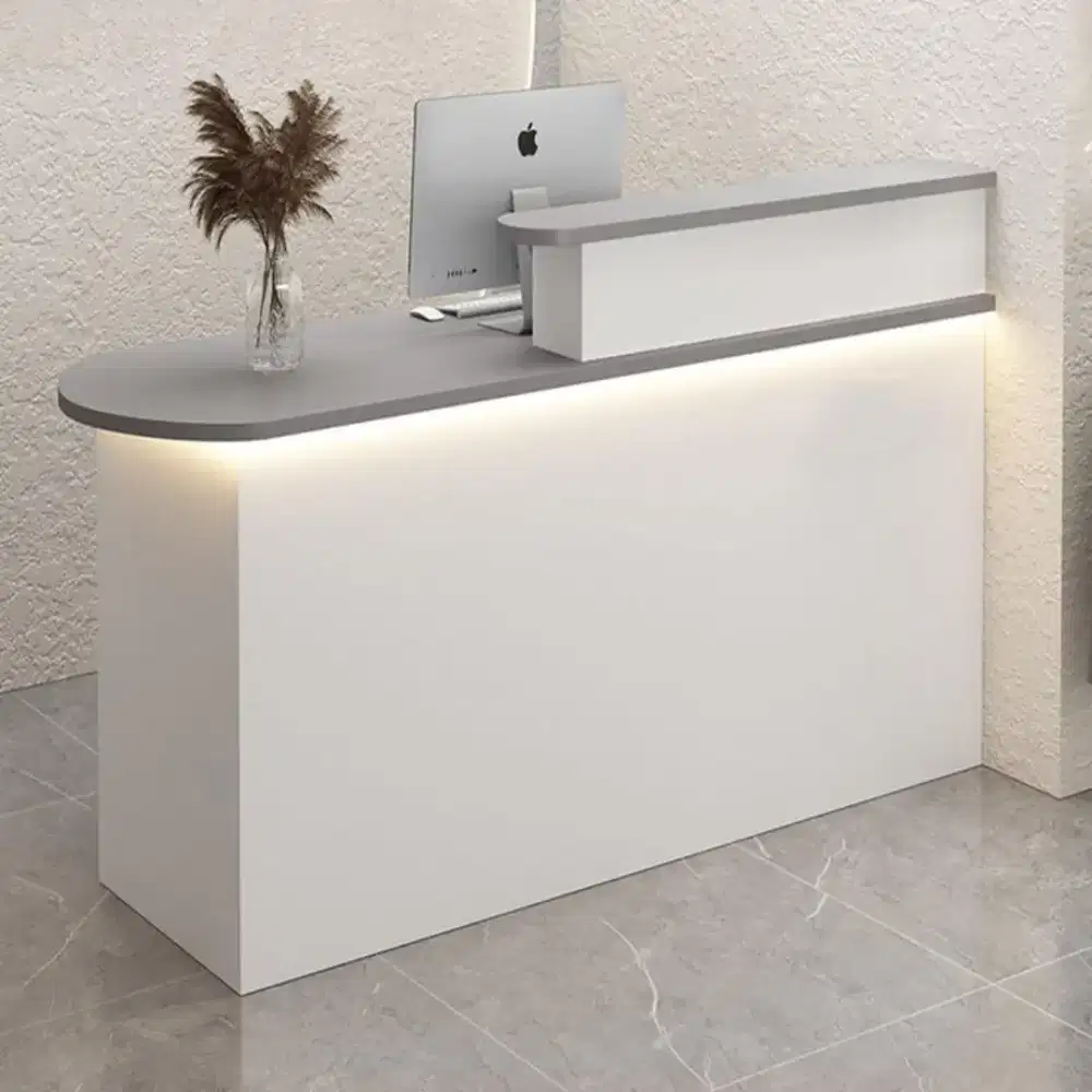 Meja Cashier Meja Receptionist HPL Meja Kasir Meja Front Office