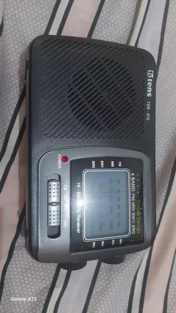 Radio tens tsr 810 fm mw langka kayak baru