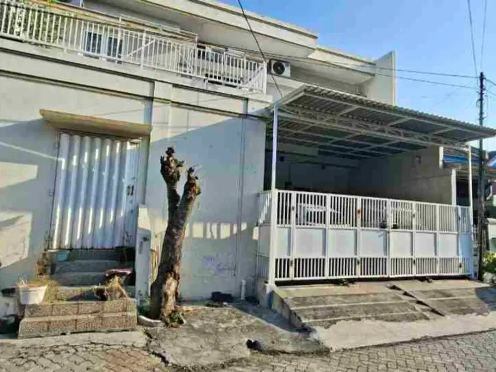 Rumah Asset lelang di jalan taman panjang jiwo surabaya kota