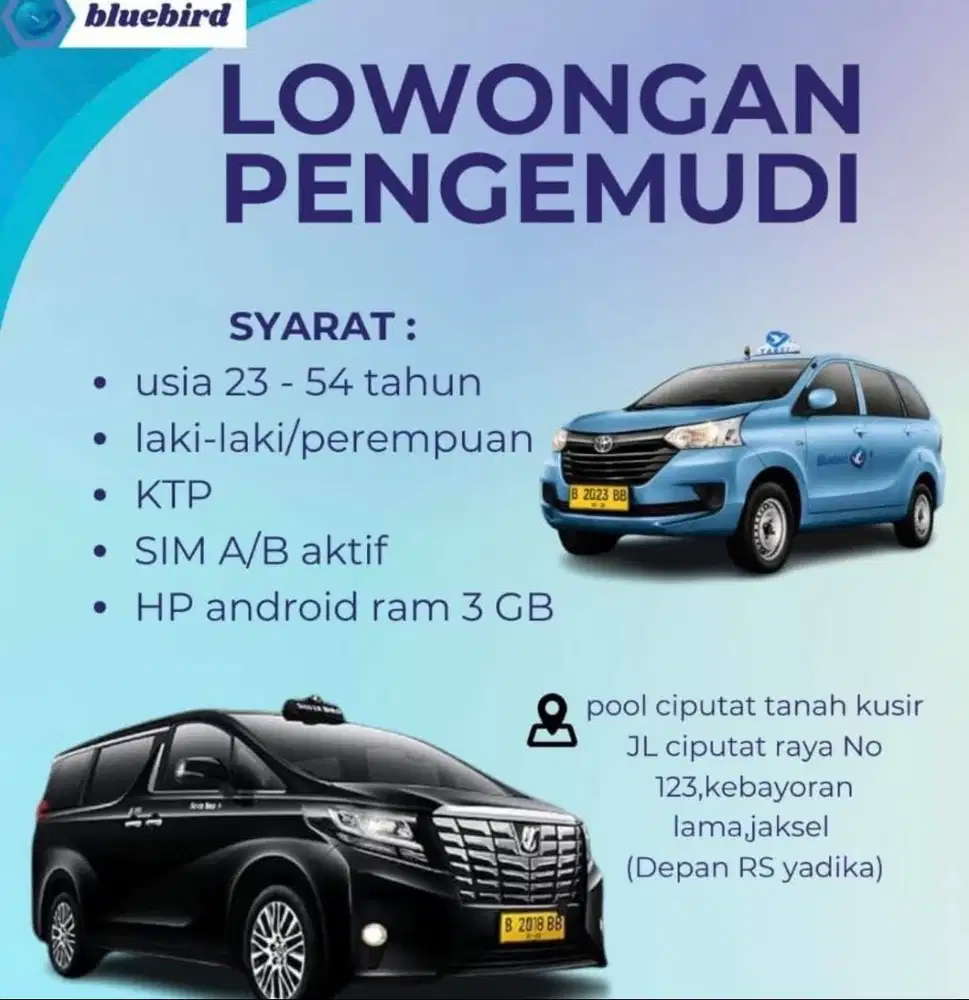 Lowongan Pengemudi