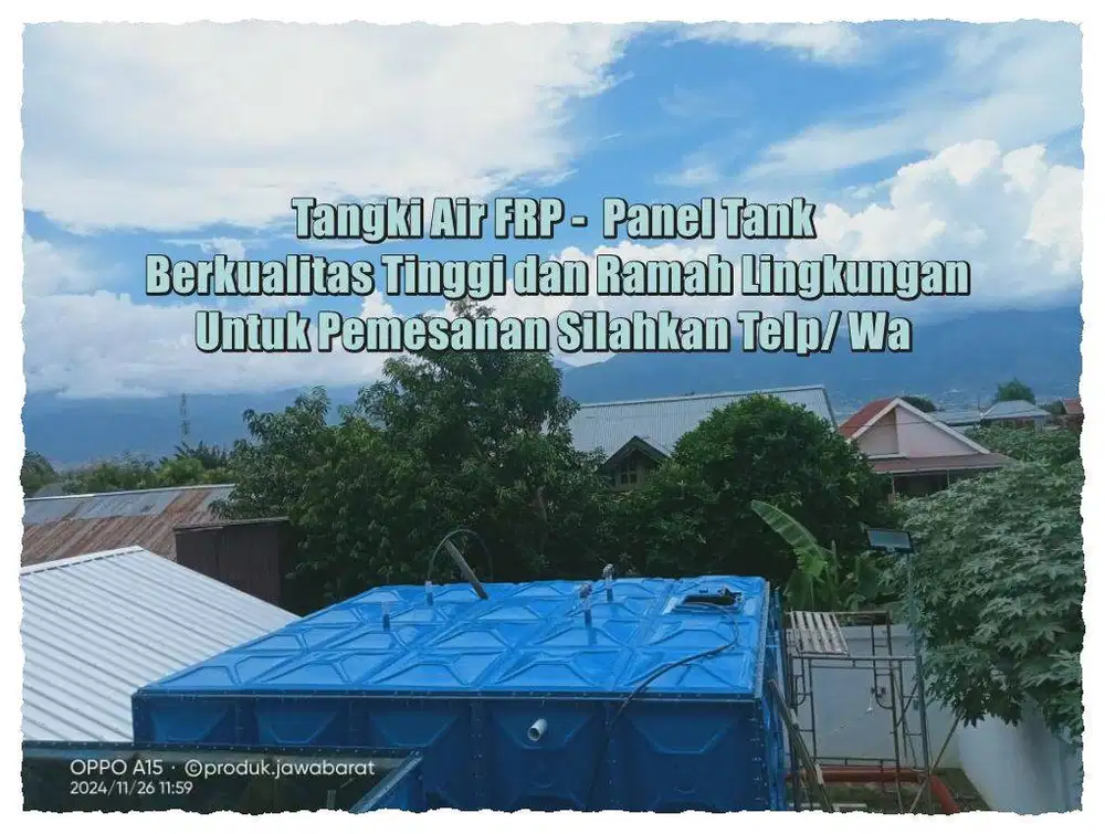 TANGKI AIR - GROUND TANK - TANGKI PANEL - PANEL TANK - TANGKI PANEL