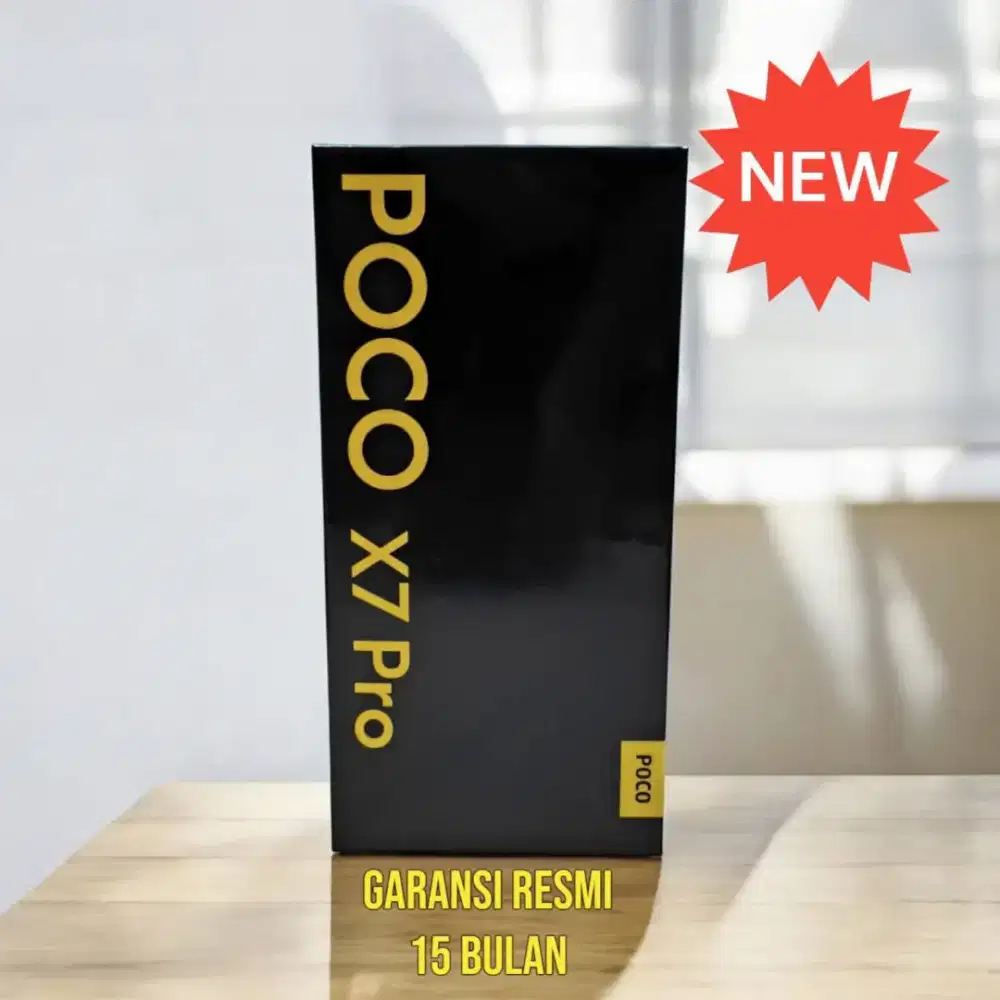 POCO X7 Pro 12/512Gb Baru, Segel & Garansi Resmi 15 Bulan