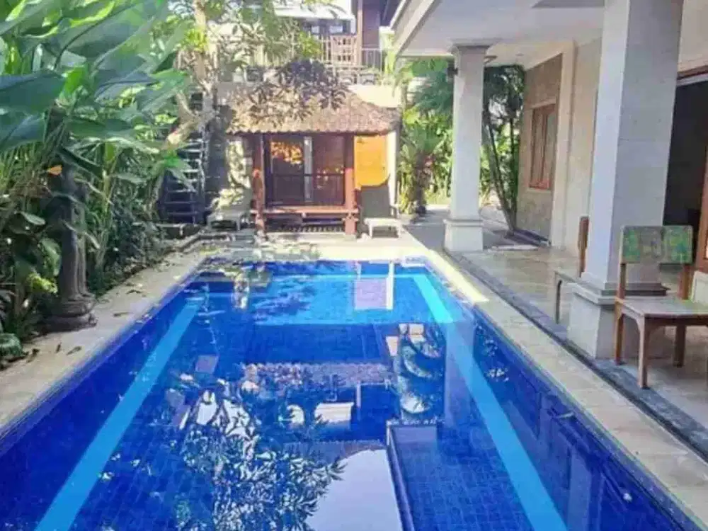dijual villa lantai 2 batur sari sanur
