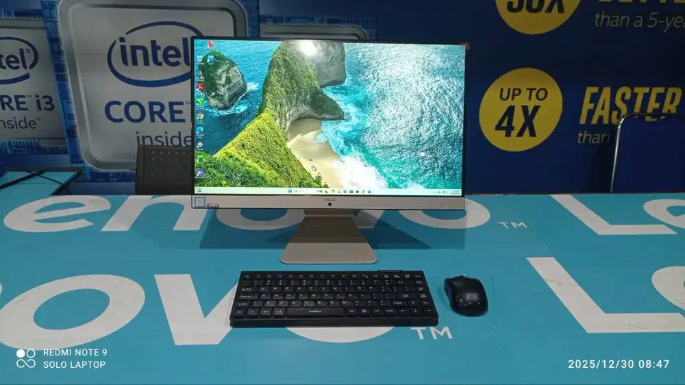 PC ALL IN ONE ASUS CORE i3 RAM 8GB SSD  KINERJA CEPAT DESAIN ELEGAN