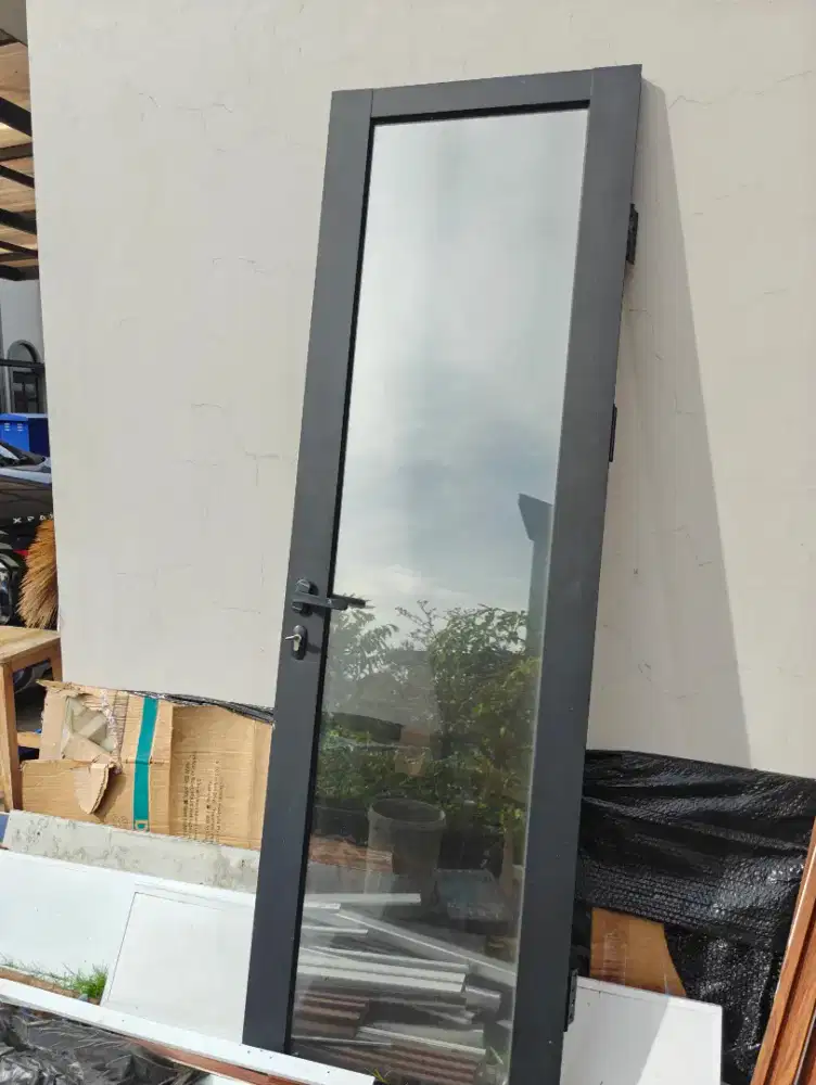 Pintu Kaca Alumunium UK : 62cm x 2mtr