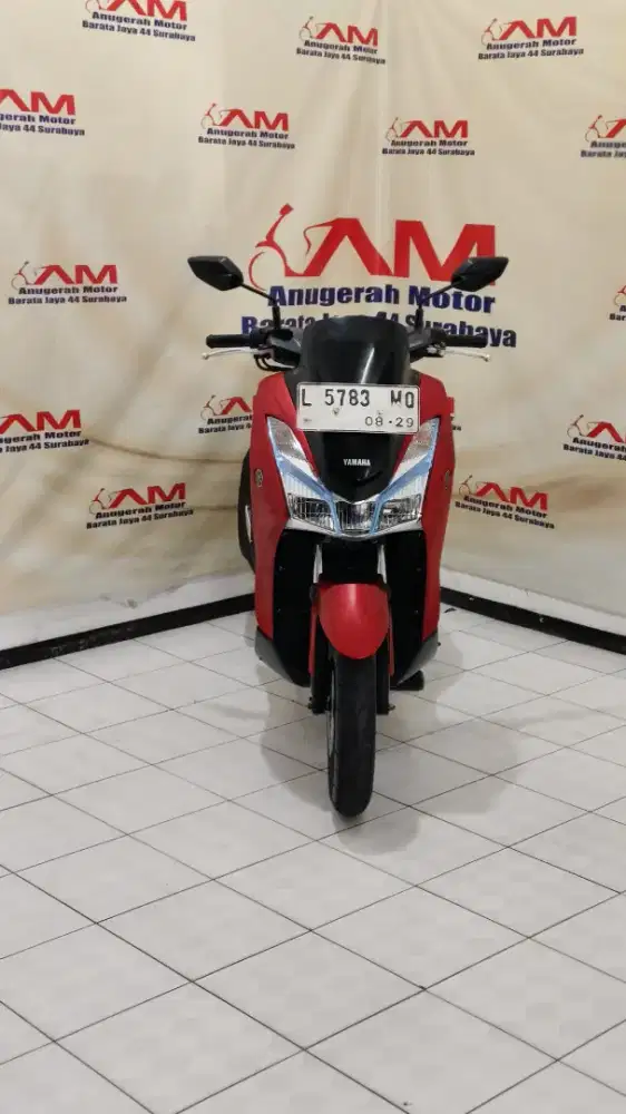 yamaha Lexi 125 std Tahun 2019 merah doff