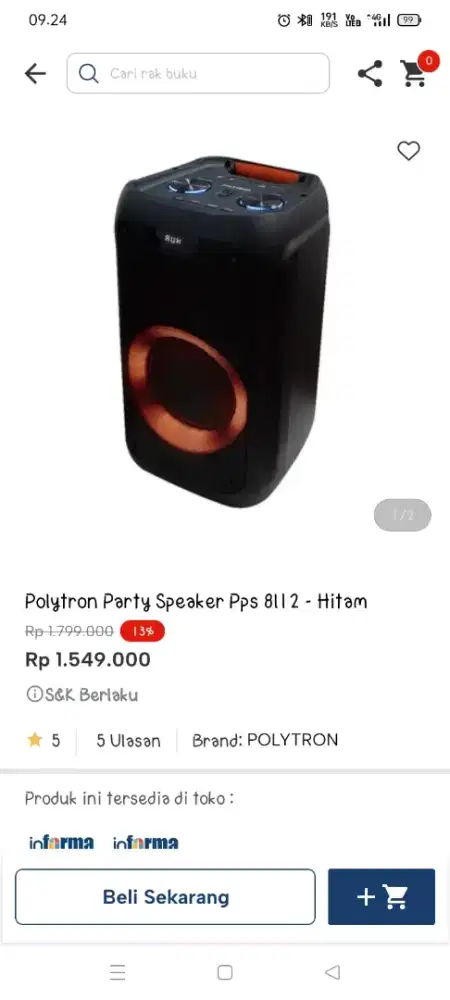 Promo speaker polytron
