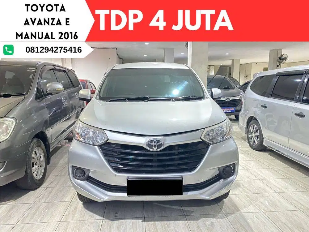 DP MURAH Toyota Avanza E MANUAL 2016