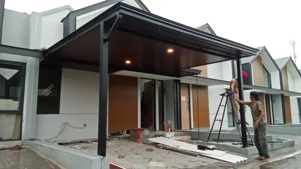 Kanopi + plavon pvc mewah