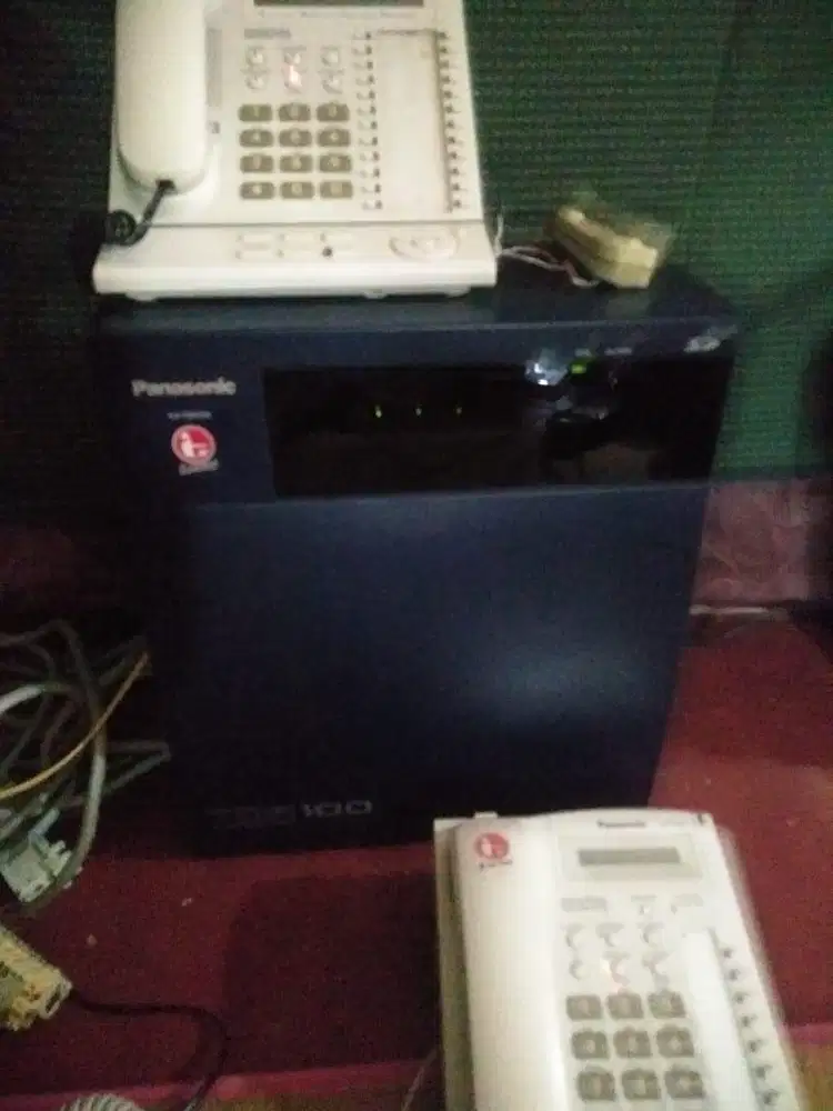 DIBELI PABX PANASONIC TDA 100R BEKAS KANTOR