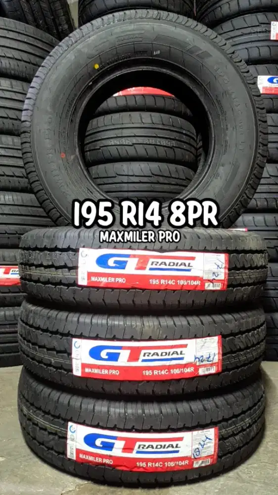BAN BARU 195 R14 MAXMILLER PRO