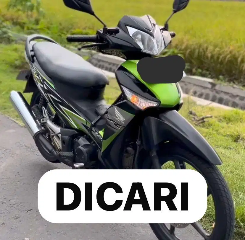 Di Cari Supra X 125 Double Disk DD Tahun 2012 Ke Atas Supra X 2014