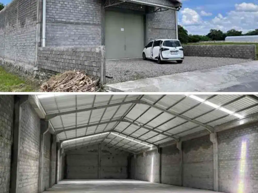 Disewakan gudang baru daerah mlati sleman