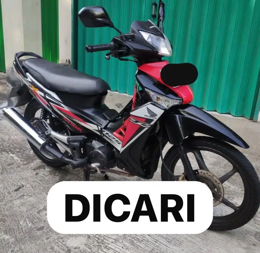 Di Cari Supra X 125 Double Disk DD Tahun 2012 Ke Atas Supra X 2014