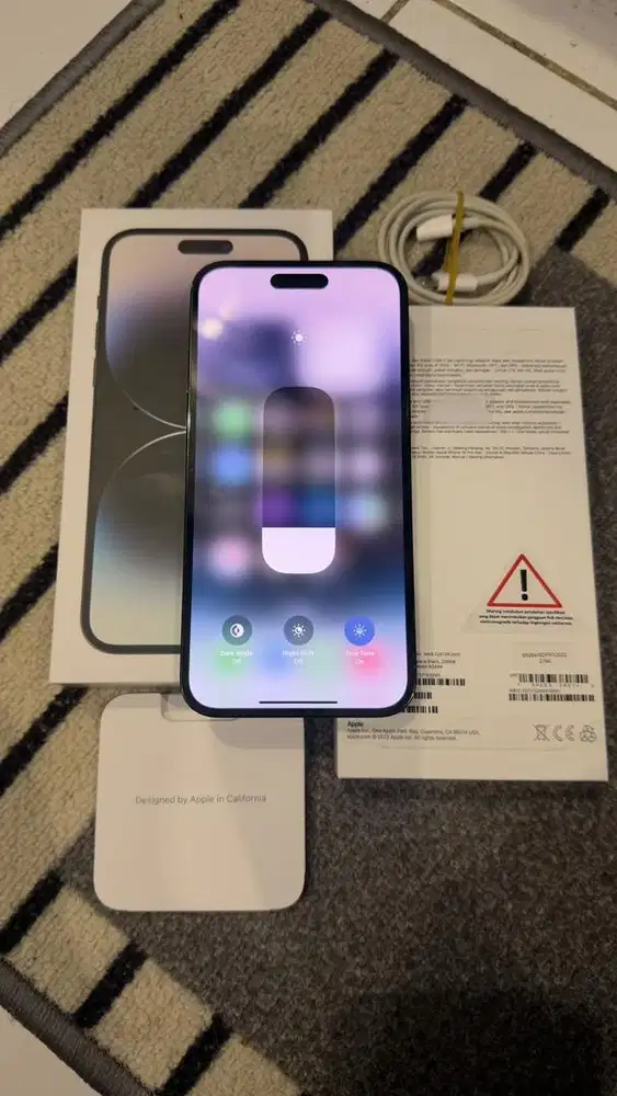 Dijual Iphone 14 Promax 256GB Black Resmi Ibox Lengkap