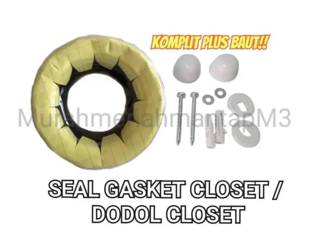 KARET DODOL CLOSET DUDUK / SEAL GASKET / KARET CLOSET