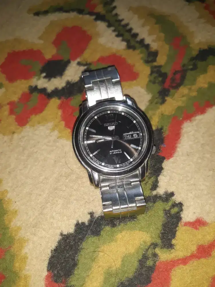 Jam tangan sport seiko 5 Ori