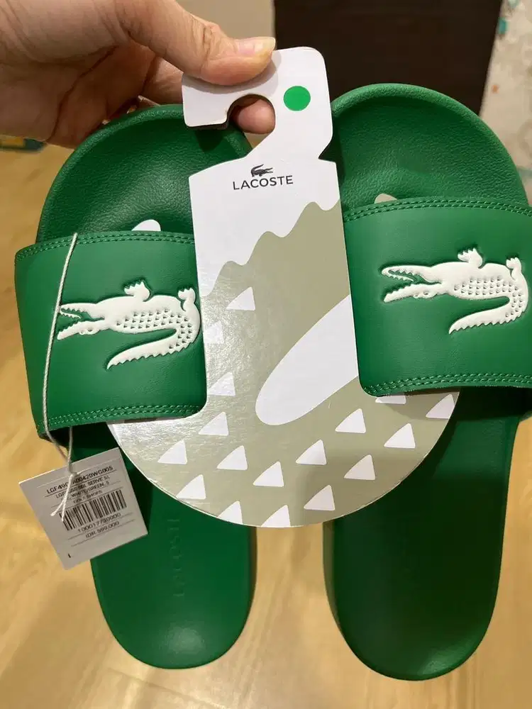 Sandal lacoste hijau