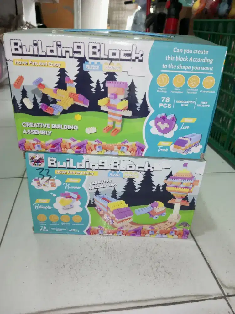 Mainan Anak Blok susun Anak