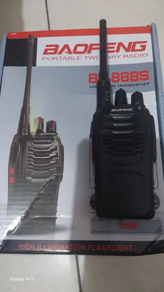 Ht baofeng bf-888s baru beli