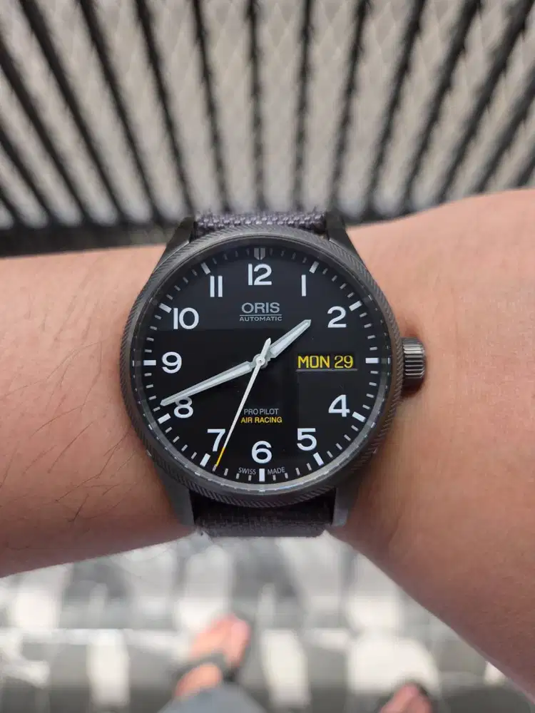 Oris Pro Pilot Air Racing Limited Edition 1000 Pcs Black Dial Automati