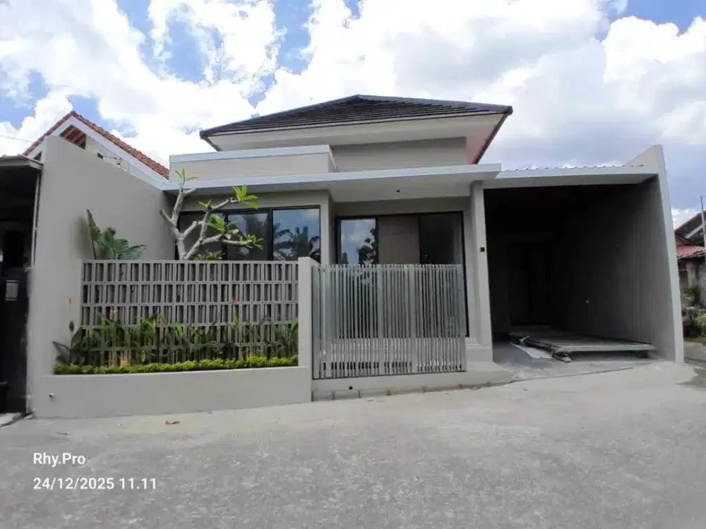 Dijual Rumah Baru Siap Huni View Sawah di Purwomartani Kalasan
