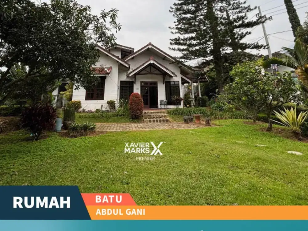 Dijual Villa Asri Kawasan Wisata di Abdul Gani Batu Malang