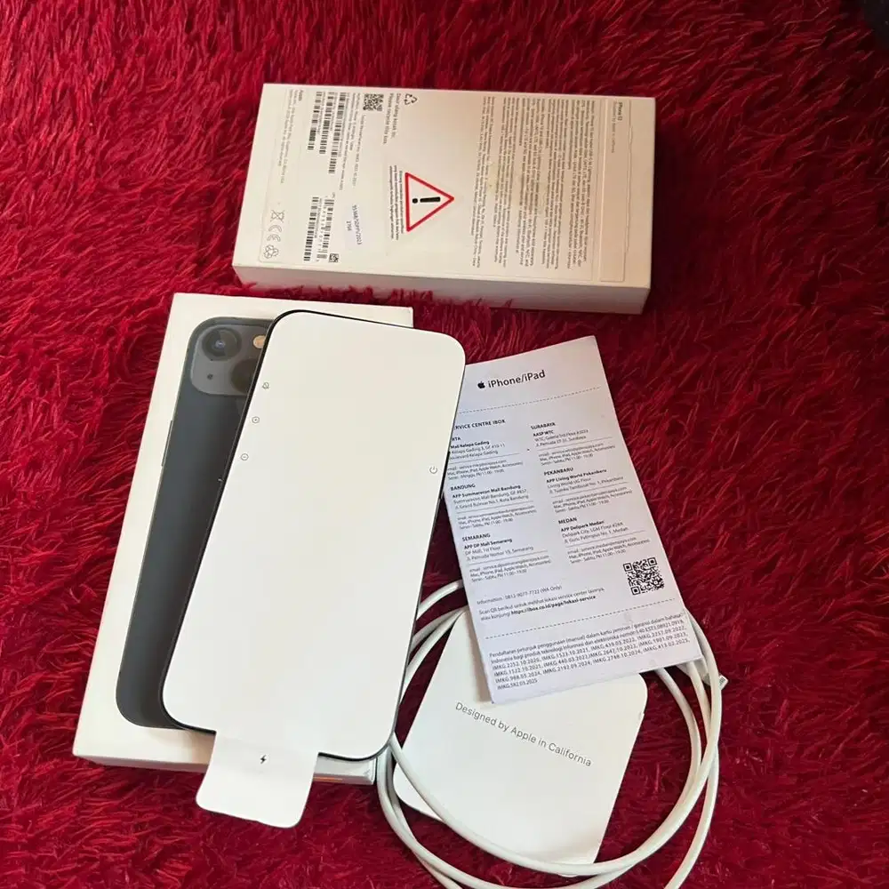 iPhone 13 iBox Baru 1 minggu dari baru 128GB PA/A Resmi indonesia