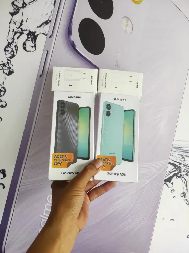 Berminat silahkan WA Samsung Galaxy A06 6/128 Garansi resmi 1thn