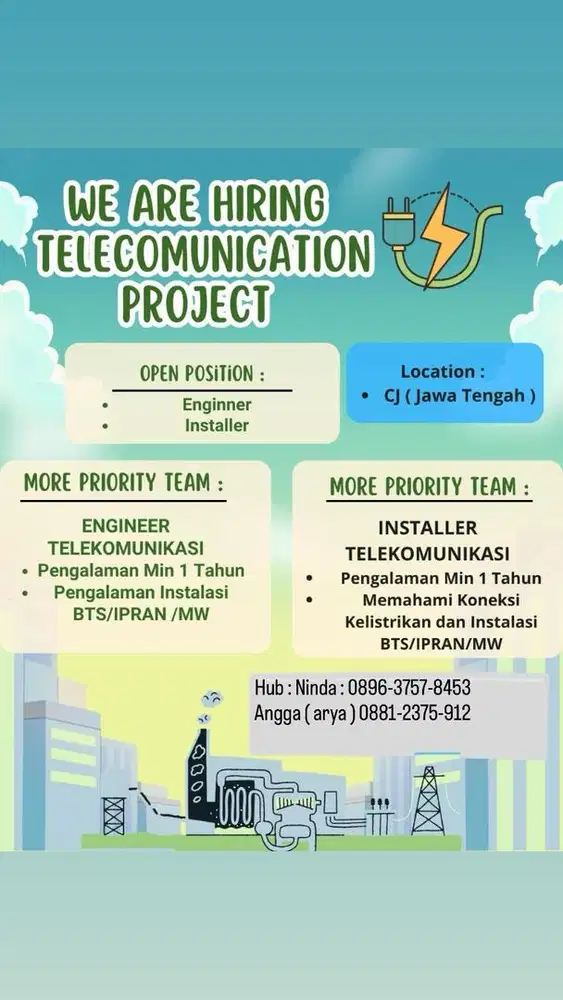 Installer telekomunikasi