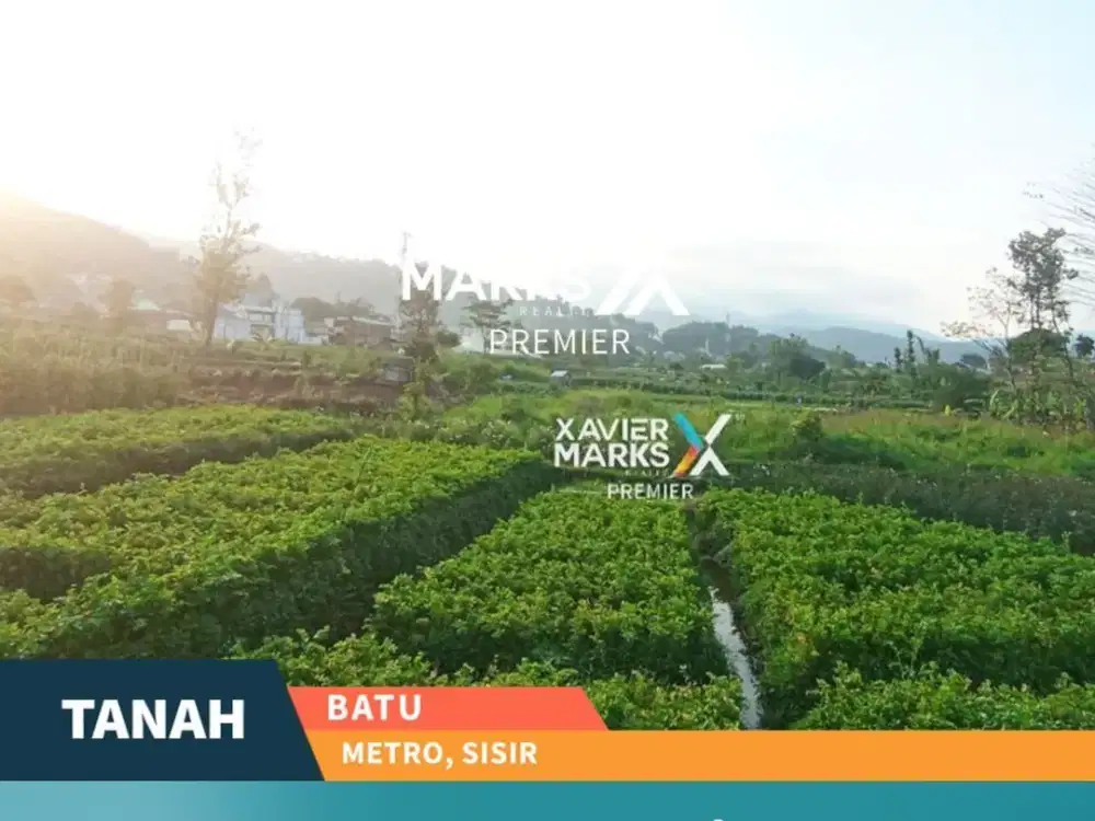 Dijual Tanah Siap Bangun View Cantik di Metro Sisir Batu Malang