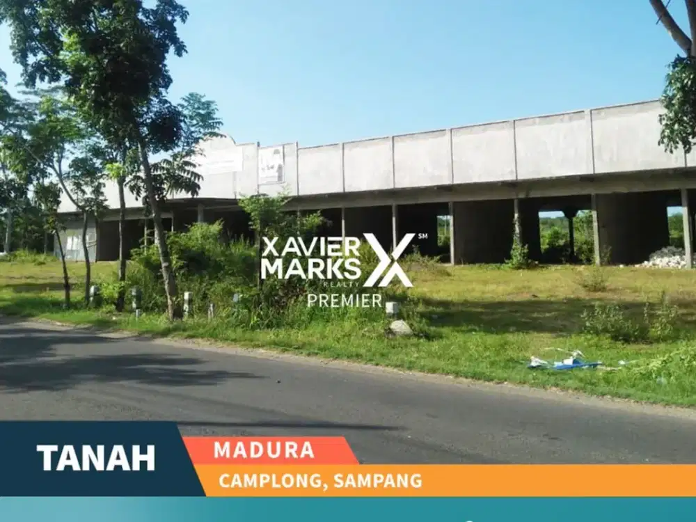 Dijual Tanah Siap Bangun Poros Jalan Camplong Sampang Madura