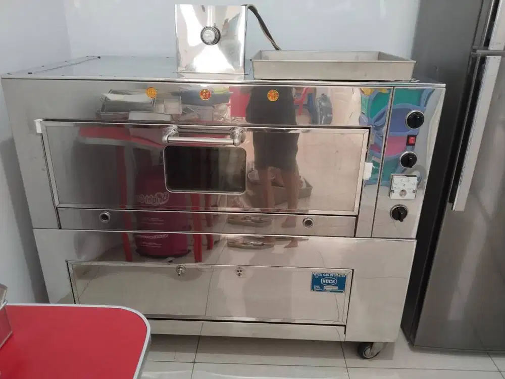Oven Gas Stainless Komersial – Cocok untuk Bakery / Usaha Kue