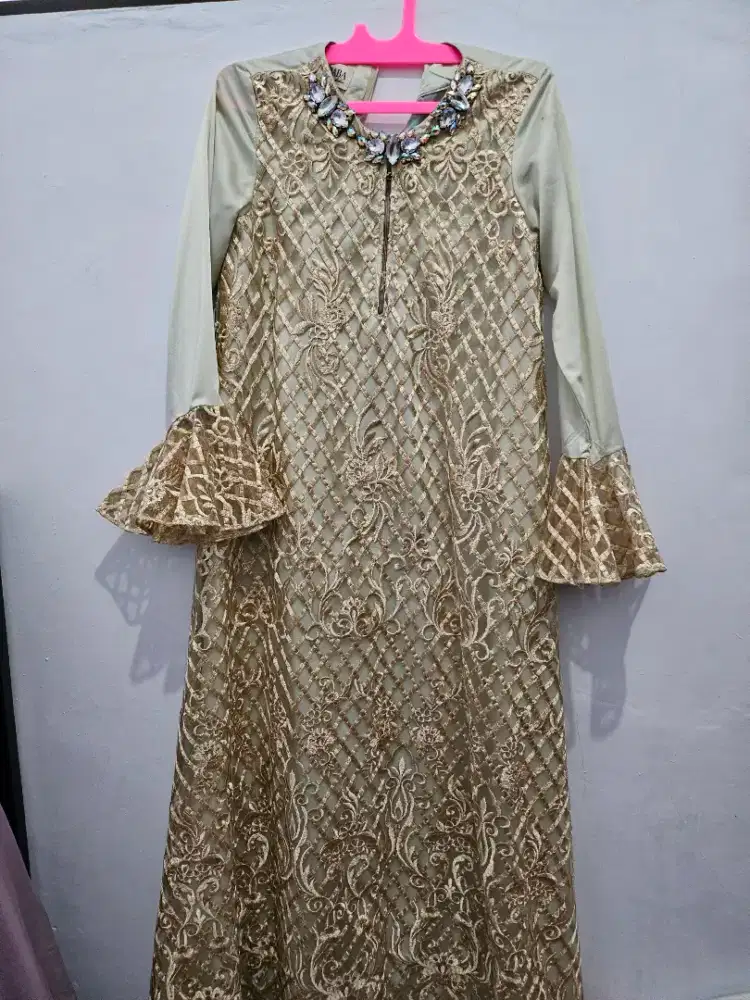 Gamis, baju kondangan ( baru 2 kali pake)