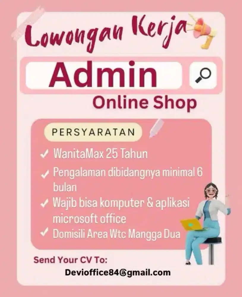 Admin Online shop