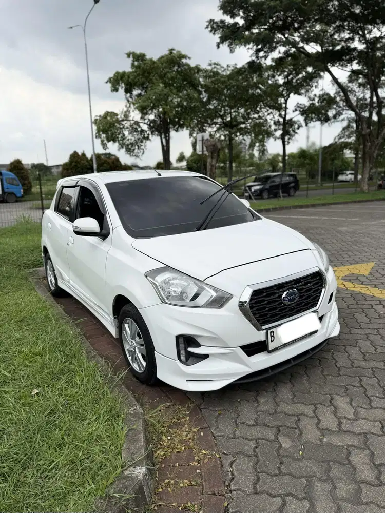 Datsun Go T 2018 CVT Matic Putih Siap Pakai